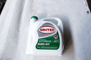 Антифриз Sintec Euro ( зелёный) 5 кг