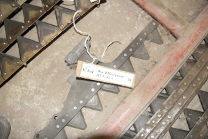 Нож ЖРБ верхний ЖС L=4,2 м